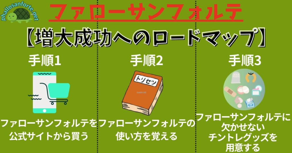 完全保存版】ファローサンフォルテで増大を成功させるためのロードマップ